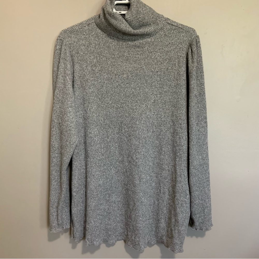 Grey Turtleneck